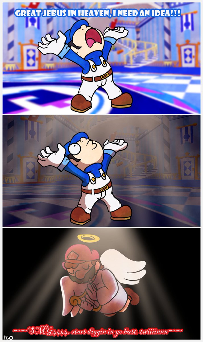 TheGrandQuartz's tweet image. the show ending is sad cuz we'll never get this moment now

#SMG4 #smg4fanart