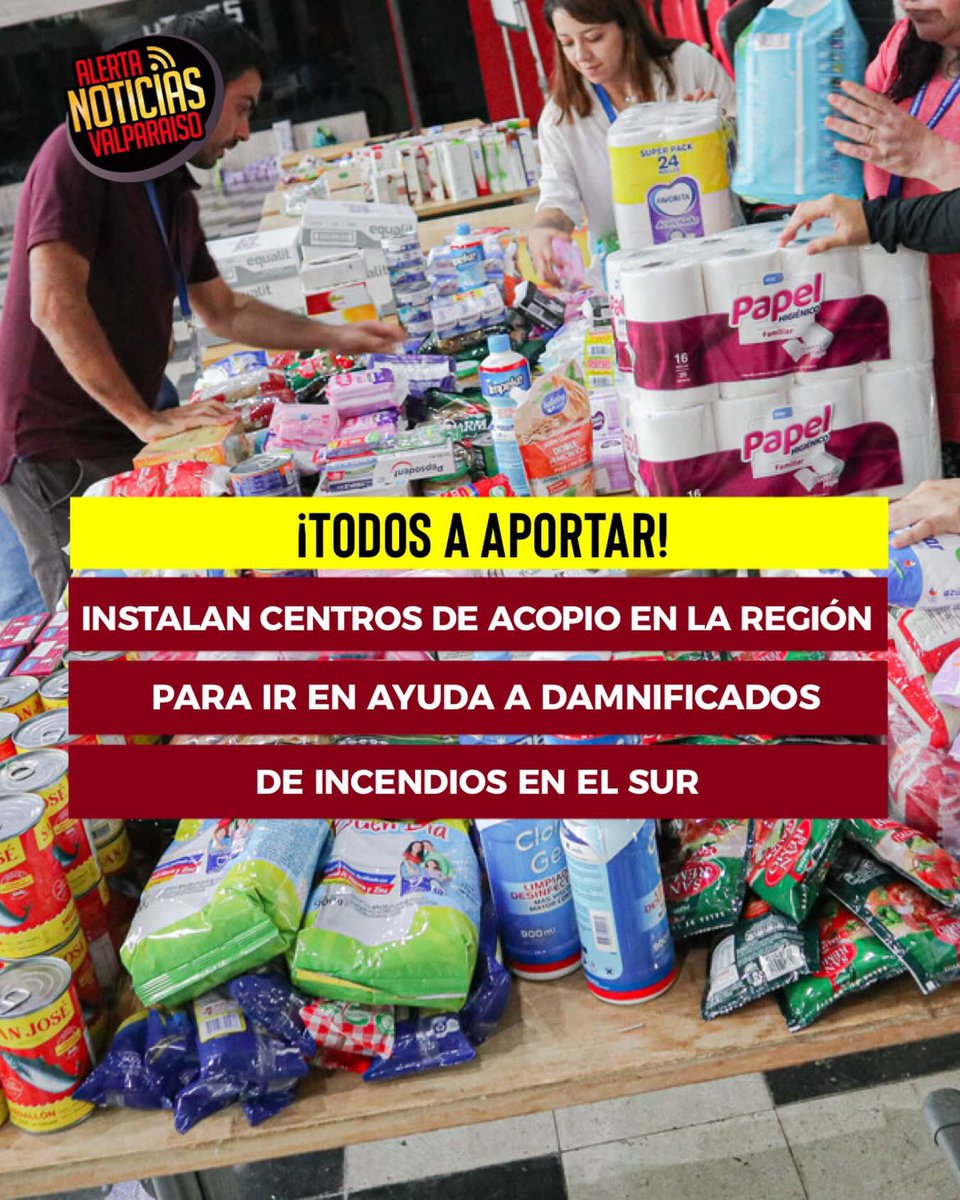 En el marco del gran incendio que afecta a la zona sur del país, distintas comunas de la Región de Valparaíso han activado campañas solidarias para reunir ayuda y enviarla a las zonas afectadas.

En este contexto, la organización del Festival del Huaso de Olmué hizo un llamado a