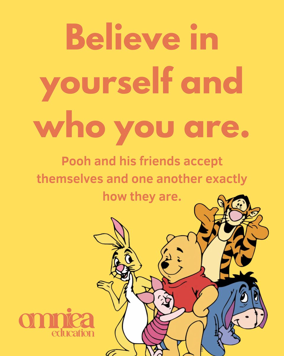 Happy #WinnieThePoohDay 🧸
Pooh taught us that slow is still progress, feelings don’t make us “too much,” and kindness matters more than perfection, for adults and for our students. A very small step can still be a very big thing. 🍯