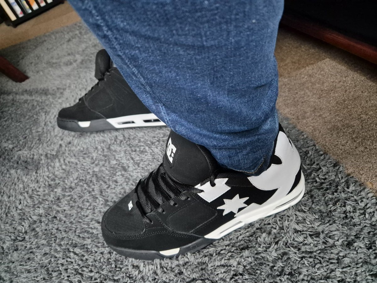 I was so excited when DC Shoes brought back their Command sneaker. I had to get some. Used to wear these all the time, back in the day! 😊
But... 
Should a middle-aged man really be wearing such things? 🤔