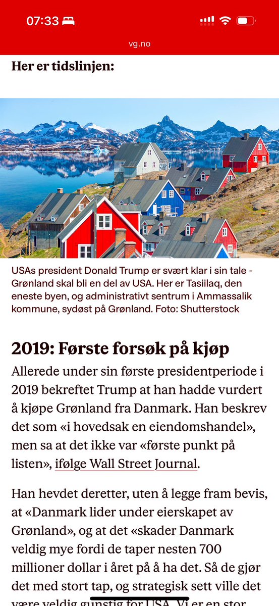 Hei <a href="/vgnett/">VG</a> Ammassalik kommune opphørte å eksistere ved kommunesammenslåingen i 2009. Tasiilaq er nå en del av Sermersooq kommune, hvis administrative sentrum er Nuuk