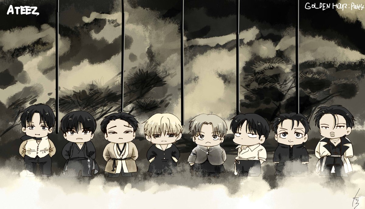 kuu3char's tweet image. GOLDEN HOUR : Part.4 

 #GOLDENHOUR_Part4 #ATEEZ