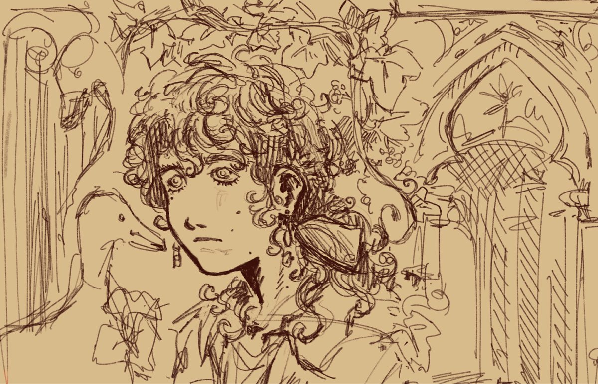 sparkleartgirl's tweet image. #hetalia Portugal wip, posting before I ruin it with colours 😓