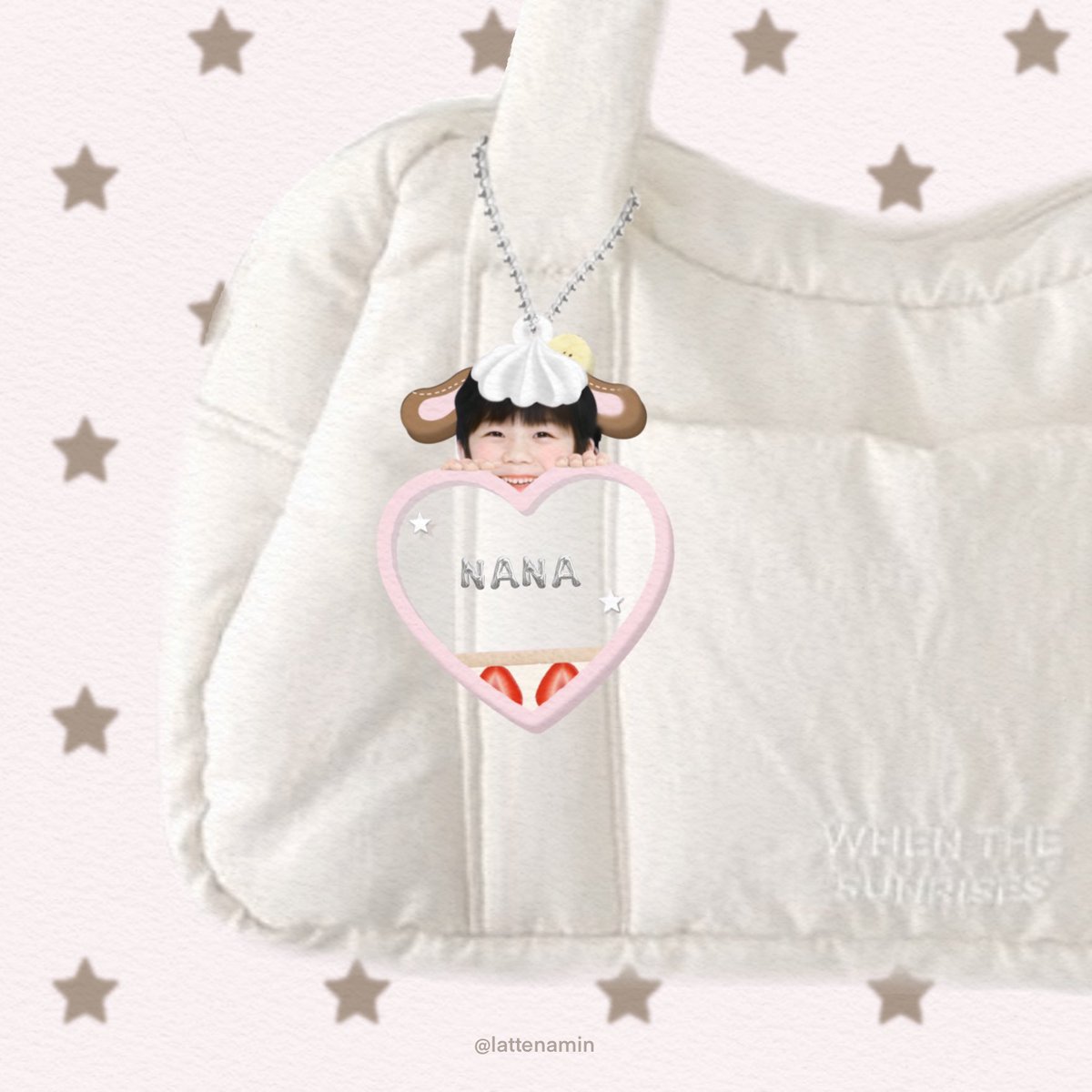 lattenamin's tweet image. Name tag keychain 🎀🐶🐰
nana &amp;amp; jen 🤍💉
☆꒰ ⸝⸝ɞ̴̶̷ ·̮ ɞ̴̶̷⸝⸝꒱ ♡  ◜𖥦◝ 
🍓🍌🍨