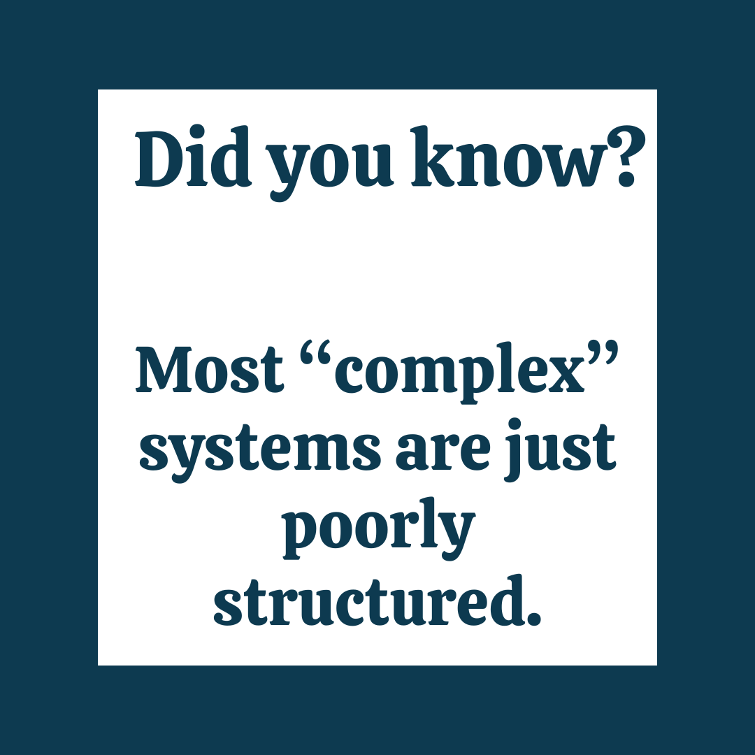 BlueprintThread's tweet photo. Did you know?
Most “complex” systems are just poorly structured.
Complexity is often accidental.
#engineeringtruth #brutallyhonest #systemsengineering #engineeringmemes #techculture #designthinking #logic #stemlife #engineeringreality #geekwear https://t.co/1Bt4NpkaU0