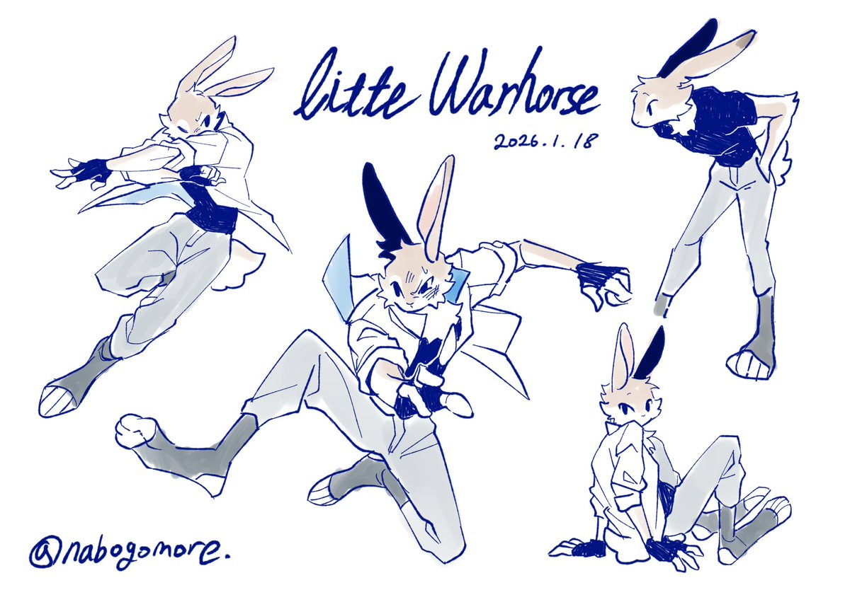 OC Little Warhorse 
 #furry #OC