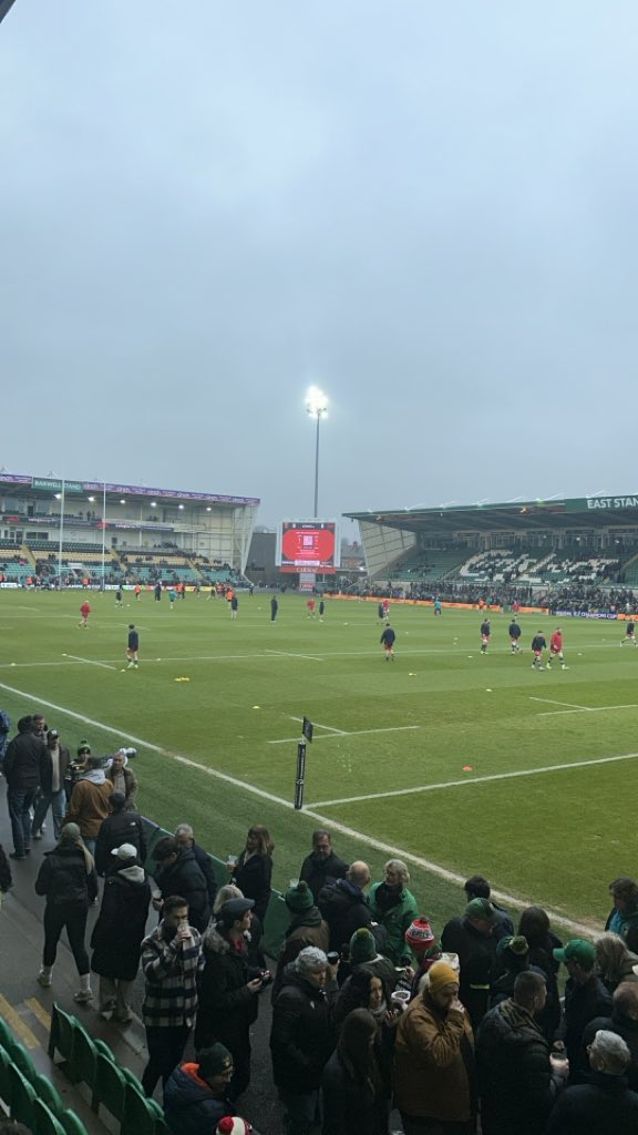 markatterbury70's tweet photo. Here @SaintsRugby https://t.co/7xqag2ict1