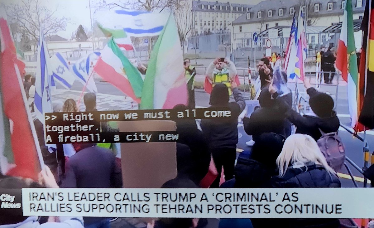 ChrisSky4Mayor's tweet image. The @Rogers owned TV network @CityNewsTO has a huge issue with Donald Trump. A banner calling him a criminal for assisting Iran scrolled for over 2 minutes on their coverage, even as Iranians say they support the President's position. 
#MSMFail #TDS