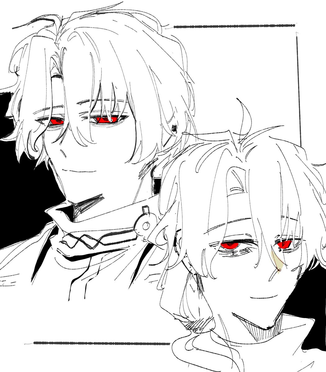 I just made some bullshit ... Luuk with 2 hairstyles
#WutheringWaves #LuukHerssen