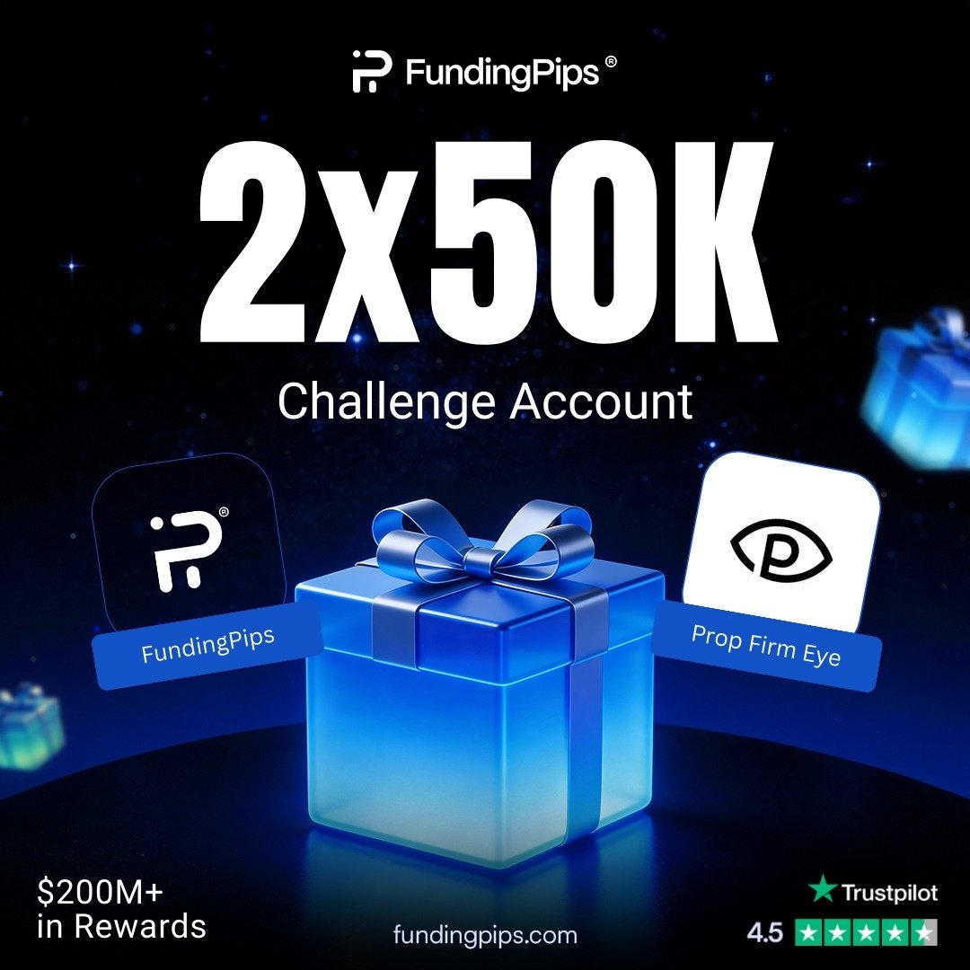 propfirmeye's tweet image. To celebrate @fundingpips reaching $200M in rewards, We're dropping an exclusive 2 x $50K account GIVEAWAY.

🎉 2 Winners → Each will receive a $50,000 Challenge Account from @fundingpips 

1️⃣ Follow ↓

→ @fundingpips 
→ @avikkfp 
→ @Khldfx 
→ @PropFirmMedia
→ @Fx_priest1…