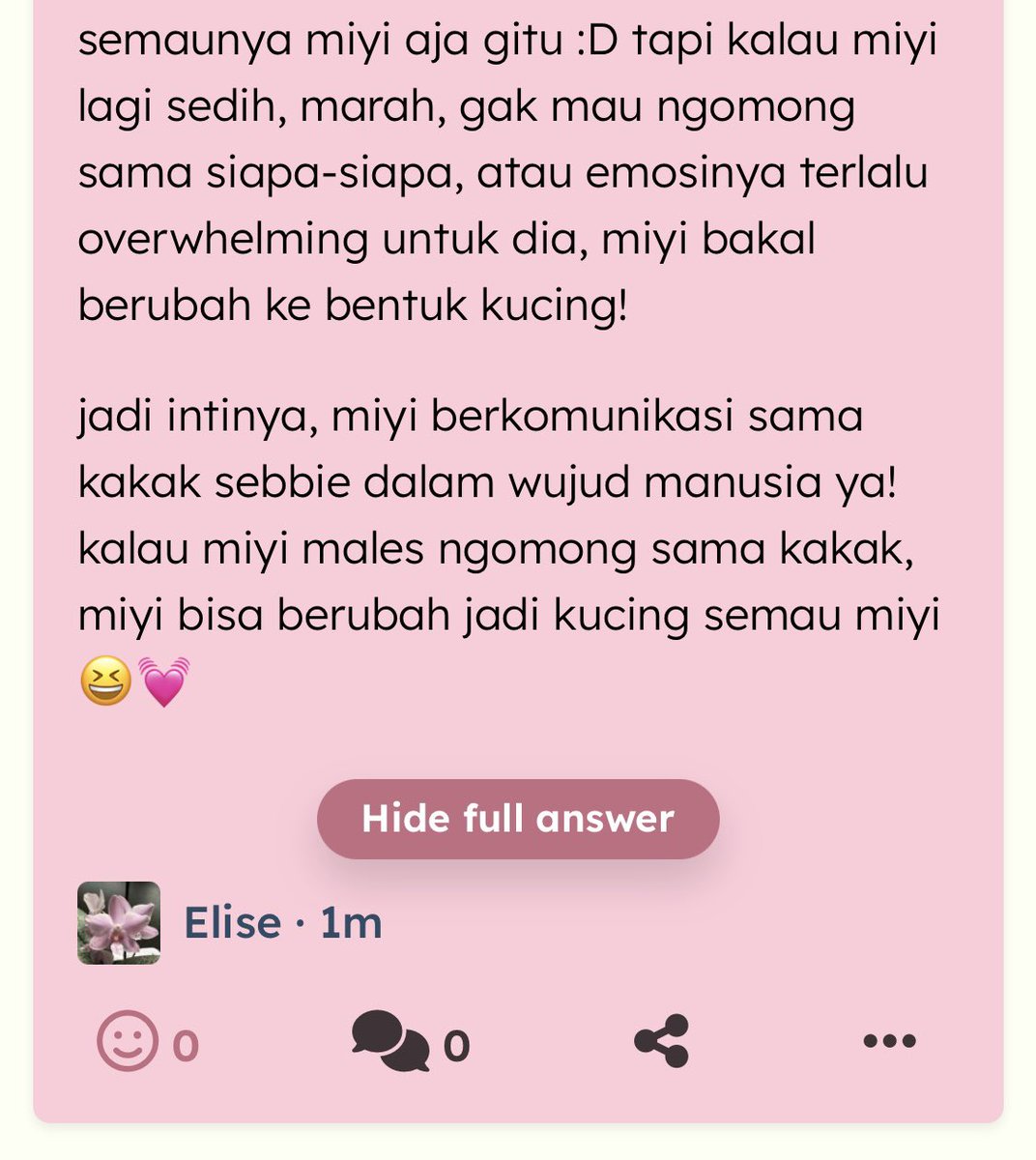dead4dove's tweet photo. buat yang bingung bentuknya miyi yang suka berubah-ubah itu 😆👇🏻 https://t.co/fIRf38l4Th