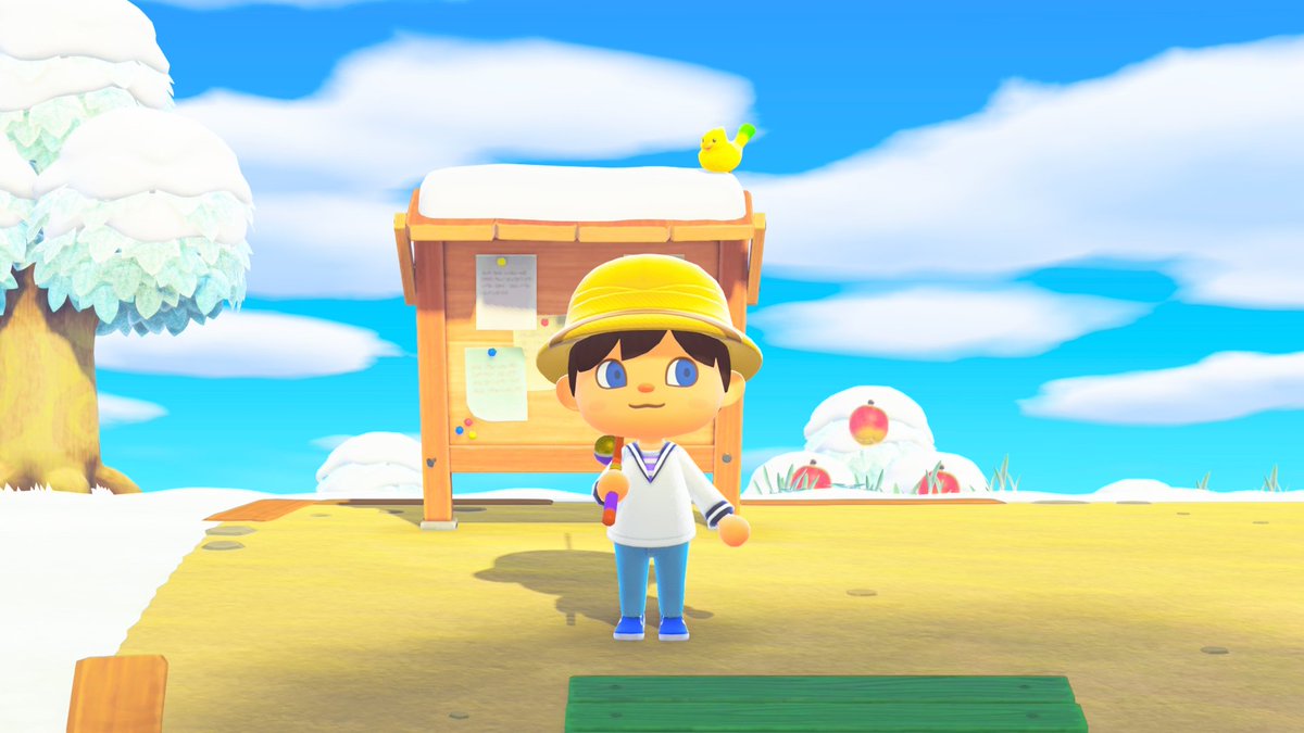 Mi primera visita a otra isla en Animal Crossing: New Horizons, y un pajarito🦜 Lástima no puedo quedármelo😭
Seguiré informando🥝
<a href="/Aileahn1/">Just Leen</a> ♥️
#NintendoSwitch2  #NintendoSwitch #ACNH