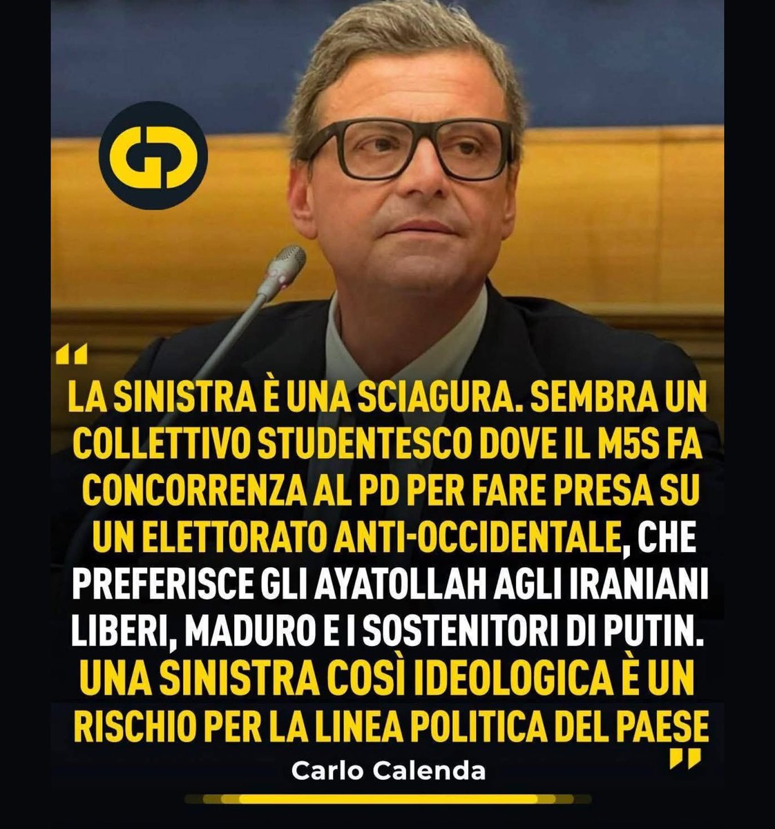 Cris_CHML's tweet image. Concordo con le parole di @CarloCalenda , virgole comprese.