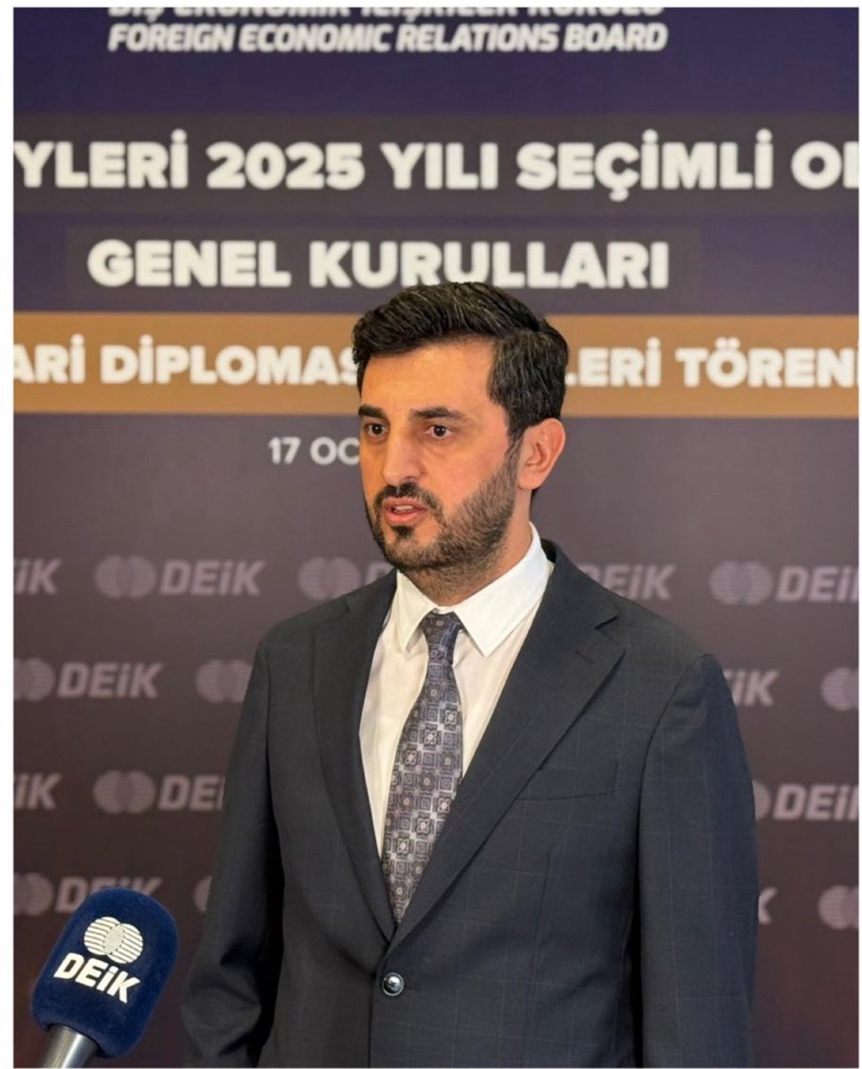 🌍 Gaziantep’ten Küresel Ticarete Güçlü Vizyon

DEİK seçimleri kapsamında;

Suriye İş Konseyi Başkanlığına seçilen Sayın Mahsun Altunkaya’yı,

Irak İş Konseyi Başkanlığına yeniden seçilen Sayın Halit Acar’ı,

Paraguay İş Konseyi Başkanlığına seçilen Sayın Erhan Beken’i 

Gönülden