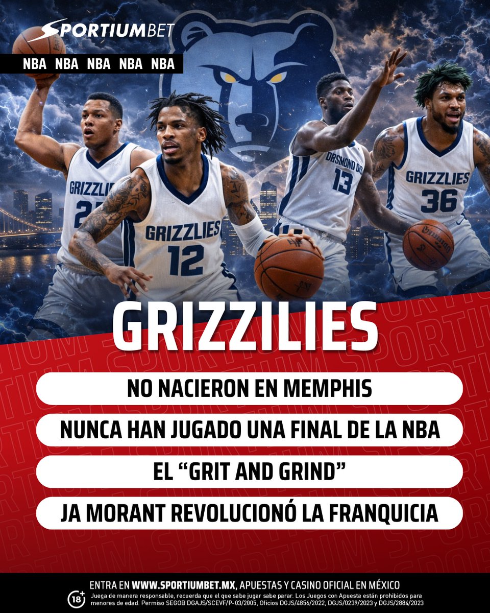 SportiumBetMX's tweet photo. La NBA sigue conquistando el mundo 🏀🌍. Magic y Grizzlies se enfrentan en Londres en un duelo que México va a seguir jugada a jugada. Horario europeo, espectáculo americano.
#NBALondon #MagicVsGrizzlies #NBAMexico #BasketballMX #NBATime https://t.co/vZzKQVlnXx