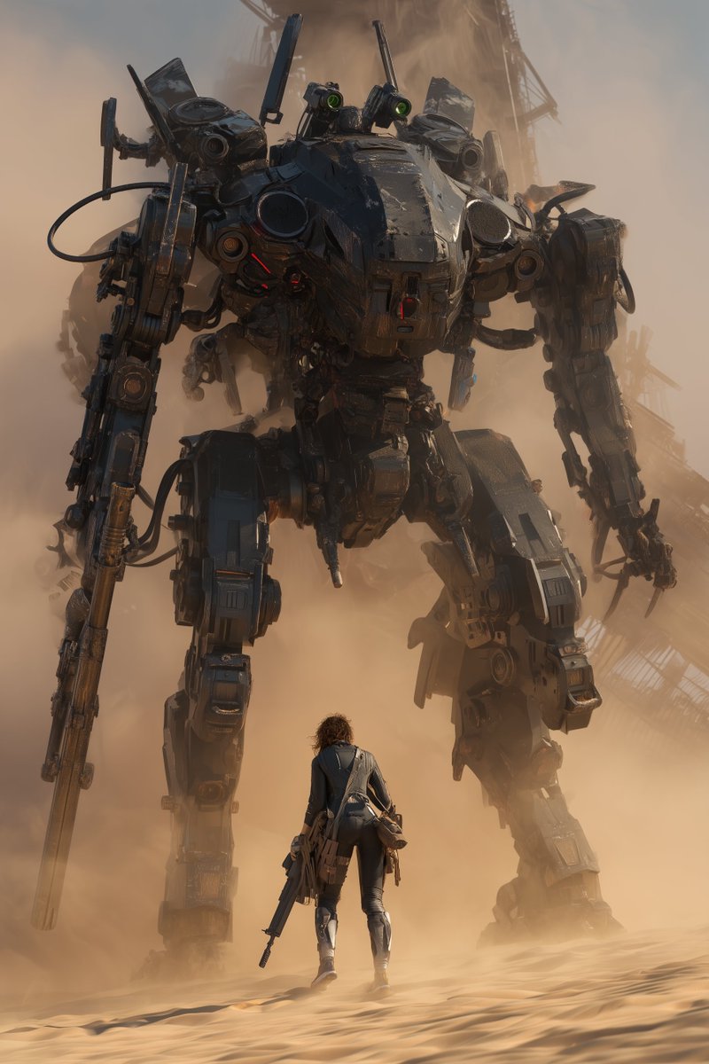 kurahu_capten's tweet image. Mecha Art - CDXCV / 495 -