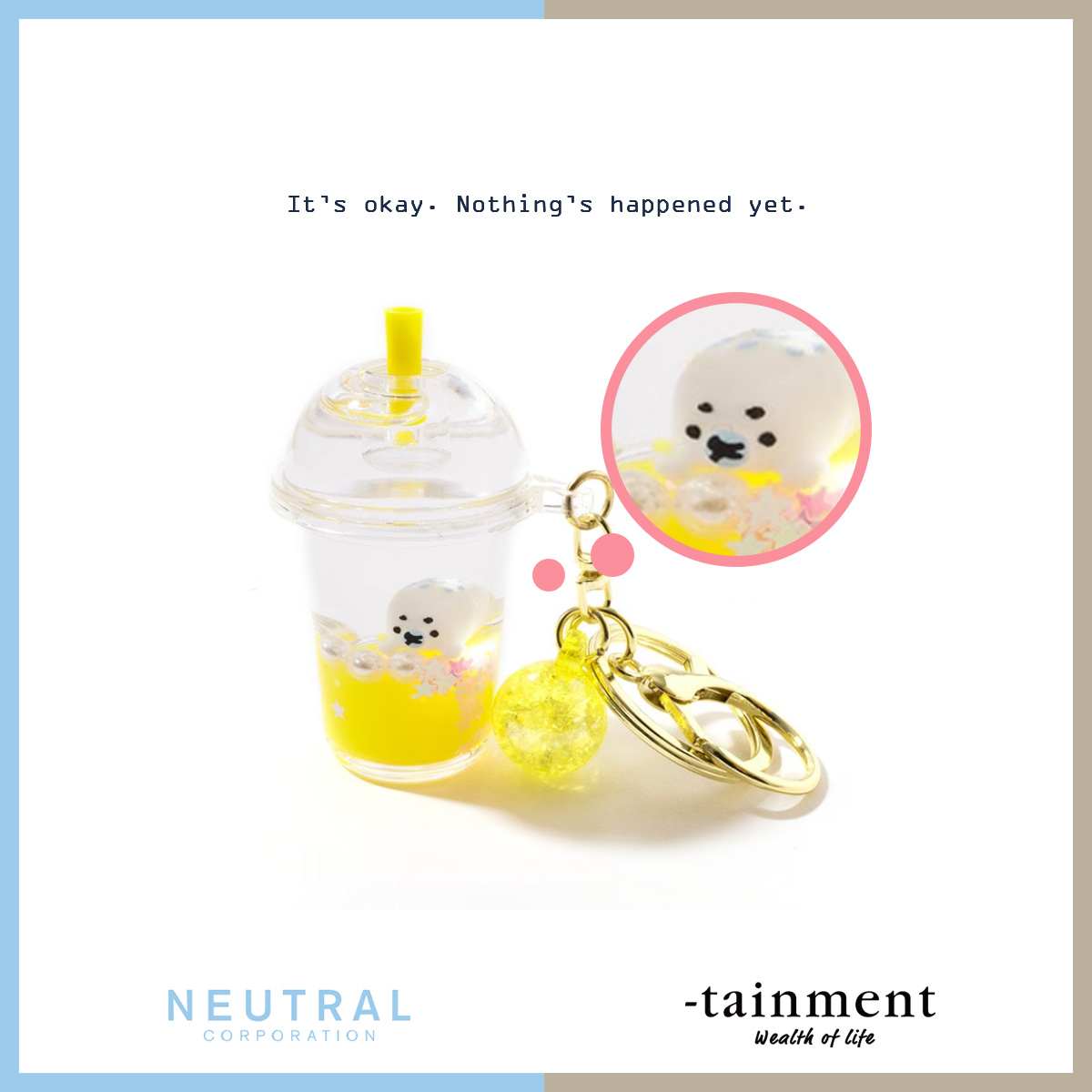 ntrl_1995's tweet image. 大丈夫。

まだ何も起きてない。

これからだって、きっと大丈夫！

#オイルキーホルダー

#水族館 とECストアで会いましょう🐧
🛒-tainment #テインメント
tainment.shop/view/item/0000…

NEUTRAL CORPORATION
#ニュートラルコーポレーション

#水族館グッズ #アザラシグッズ