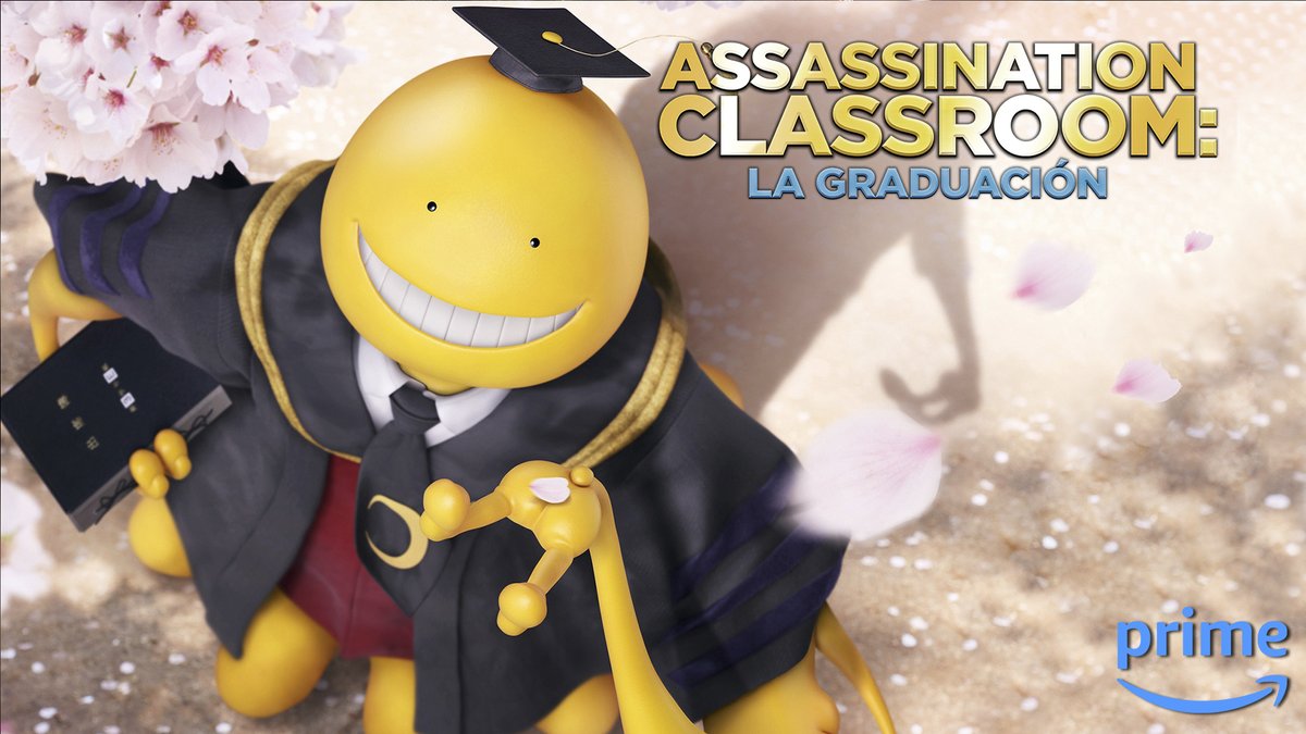 Ya puedes ver GRATIS con tu suscripción a PRIME VIDEO la película ASSASSINATION CLASSROOM: LA GRADUACIÓN.  

Link: tinyurl.com/4w3yxd48