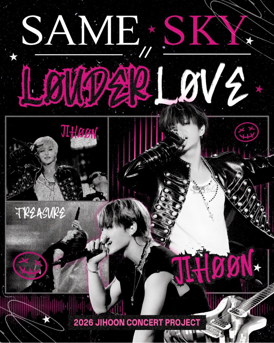 2026 #PULSEONinJAKARTA Project for #TREASURE JIHOON

𝐒𝐀𝐌𝐄 𝐒𝐊𝐘 //  LØUĐɆⱤ LØVɆ

Same sky, just loving louder this time. We’re back with a new project for #JIHOON!

Project details coming soon ❤️‍🔥

Media partners are welcome, kindly send us ✉️

#트레저 #지훈