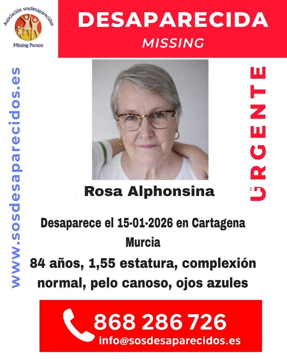 🆘 DESAPARECIDA
#Desaparecido #Missing #España #sosdesaparecidos #Cartagena #Murcia
Síguenos <a href="/sosdesaparecido/">ALERTA DESAPARECIDOS</a>