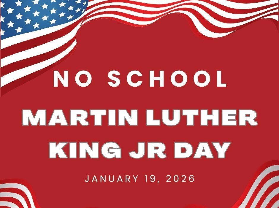 ✨ Reminder: School is CLOSED Monday in honor of Dr. Martin Luther King Jr.
Extra sleep, extra snacks, extra love. 💛🤍