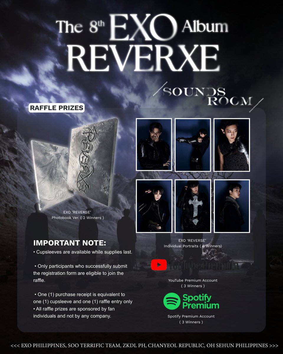 EXOPhils's tweet photo. 🎧 EXO REVERSE SOUNDS ROOM 🎧
📅 Jan 19–25 | 📍 Kita Cafe

Join us celebrate the much awaited return of the Kings of Kpop — EXO👑

See posters for the full mechanics!

#REVERXE #EXO_REVERXE
#EXO #엑소 @weareoneEXO