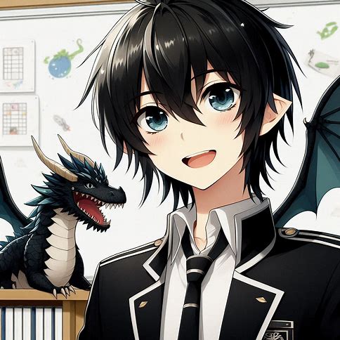 blue_uchiha22's tweet photo. Rorro, Ryuka and Ryo. The three dragons of Ryo Toutoi Studios. This pictures was creating with @Copilot https://t.co/bJL6gMWQbW