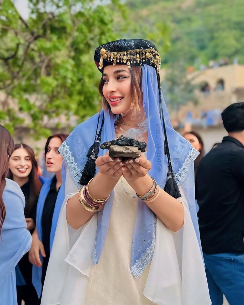 Yazidis are an ethno-religious group, one of the world's oldest religions, and an indigenous people of Mesopotamia.

Yazidis pray towards sunrise and sunset.

Fire, air, sand, water and sky are sacred in Yazidi beliefs.

Yazidis have faced 74 Genocide campaigns.