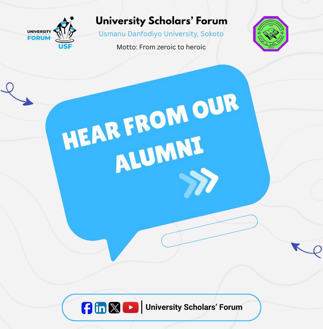 __sarkee's tweet photo. Consistency creates results and the right environment makes all the difference.

Meet Usman Kabiru Sonfada, a First Class graduate, whose journey with the University Scholars’ Forum (USF) shows what intentional growth looks like. https://t.co/BH1qV3ScXB