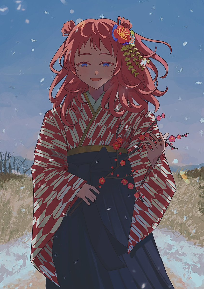 xxkepn's tweet photo. あけおめ絵のつもりで描いてた花海咲季 https://t.co/xmgmYrQBS7