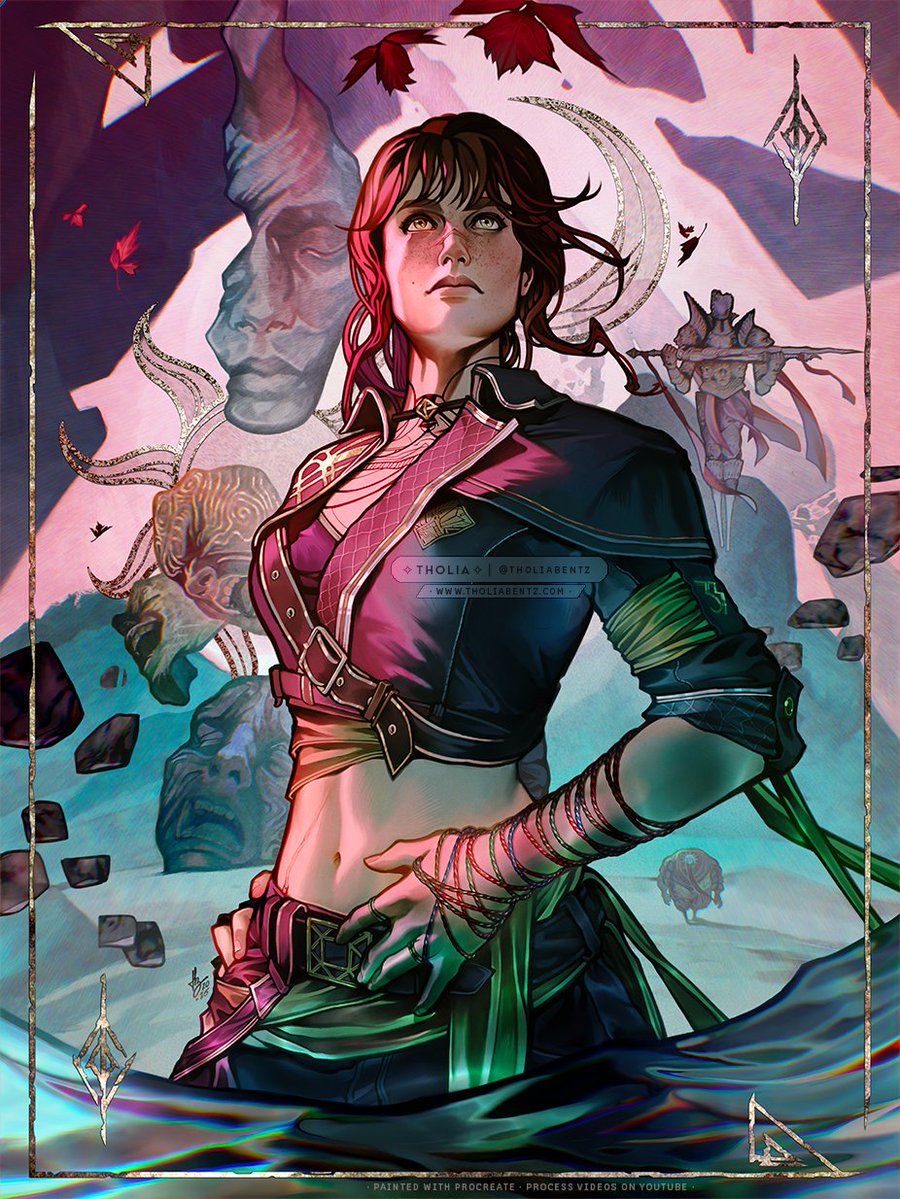 TholiaBentz's tweet image. "This mask can't hurt me."
🌙☀️ Sciel. #ClairObscurExpedition33