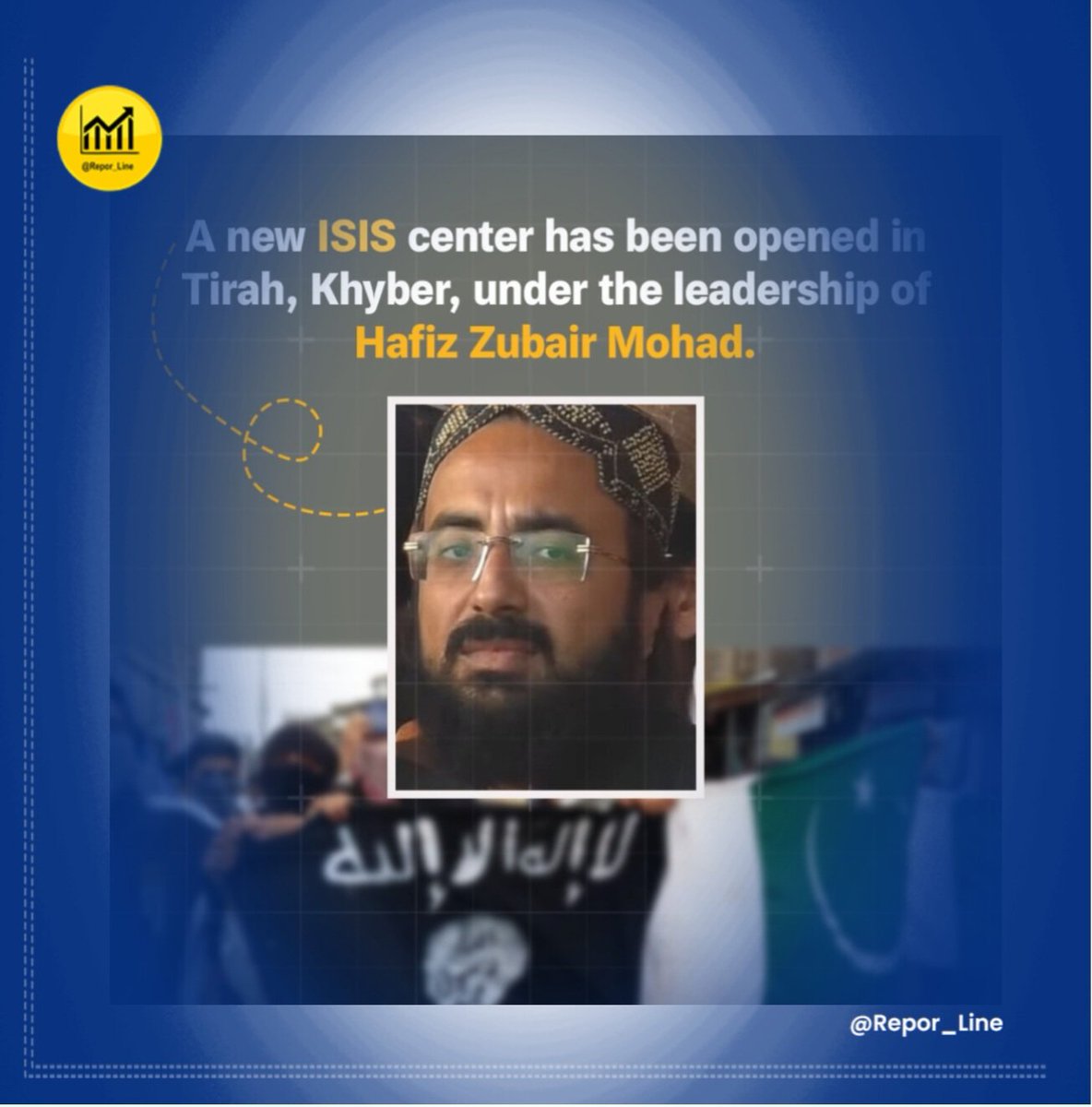 Repor_Line's tweet image. #BreakingNews 🚨
A New ISIS Center Established in the Tirah Region of Khyber Under the Leadership of Hafiz Zubair Mohad.
According to informed sources, following the launch of military operations in the Tirah region of Khyber, Khyber Pakhtunkhwa—and the displacement of thousands…