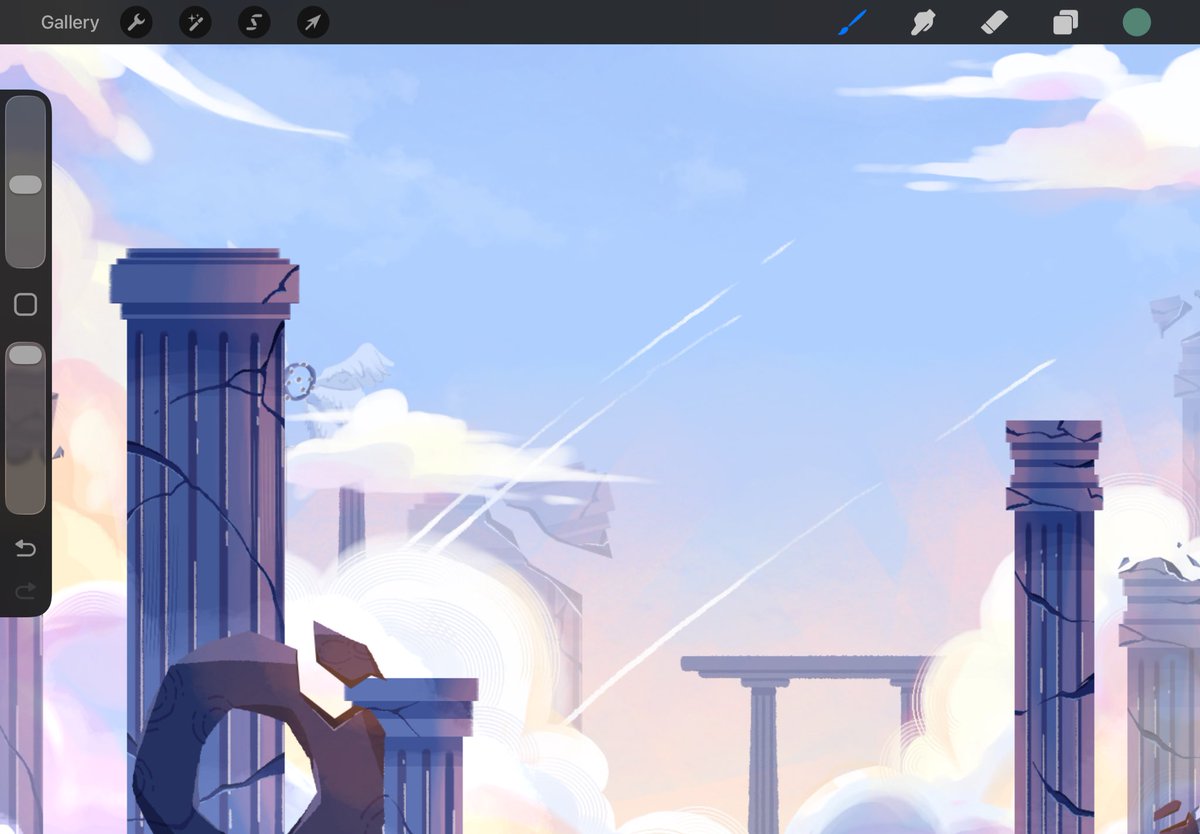 _reesart's tweet image. first #wip after awhile !! working on a comm hehe (got their permission to post it here too 🫶)