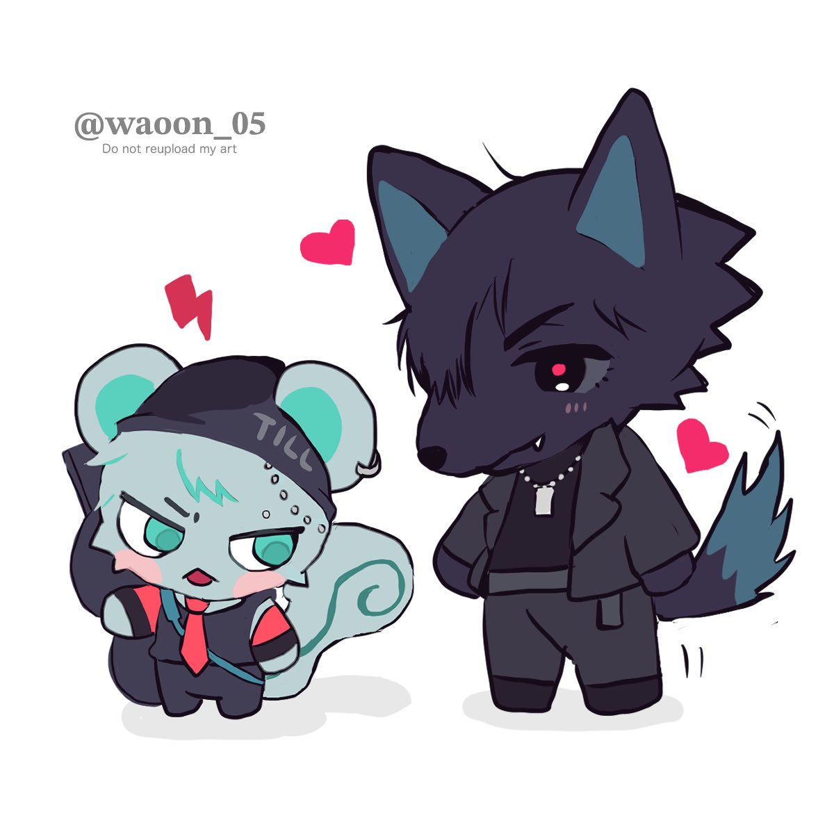 🐺🐿️Animal Crossing🎤🎸⚡️ #ivantill