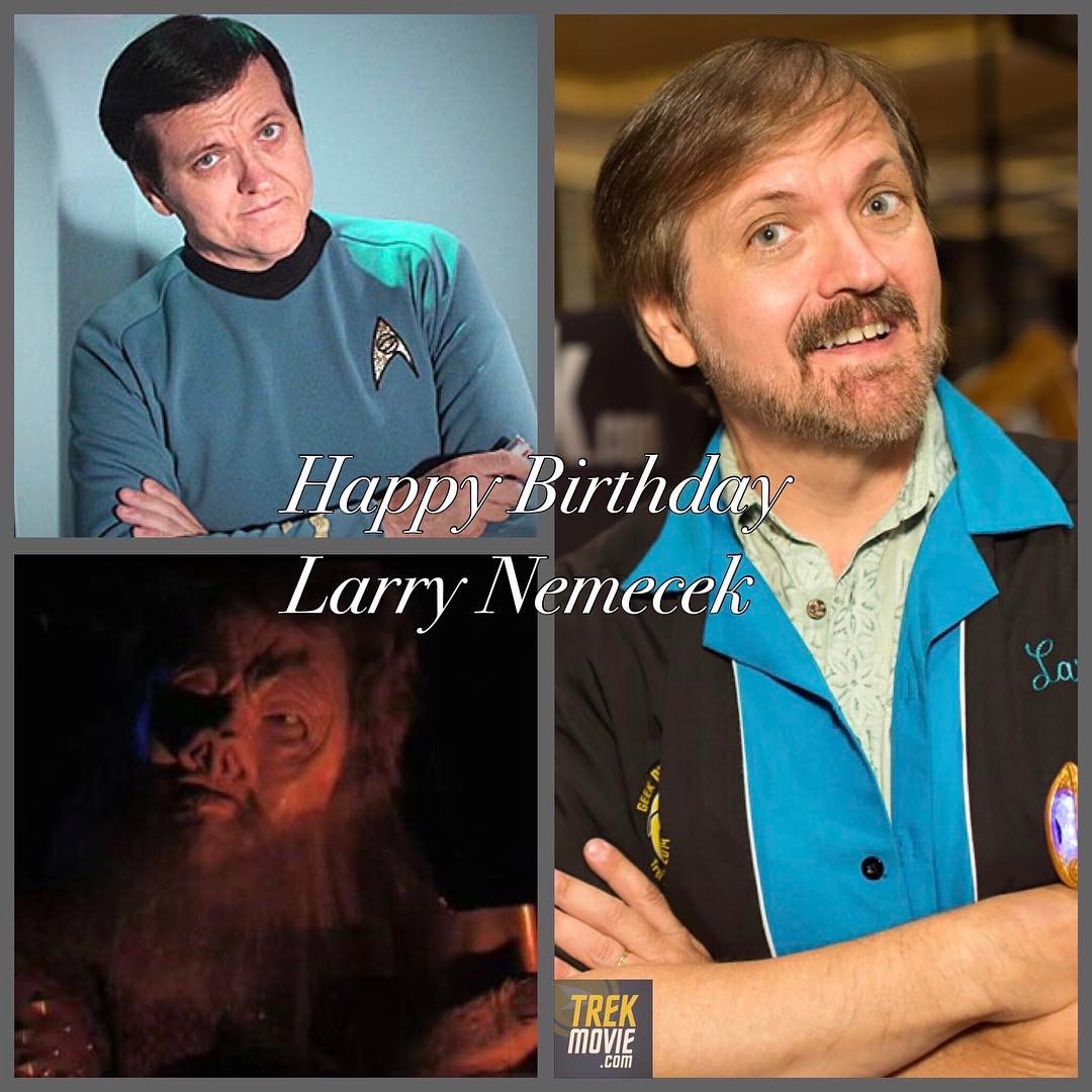 TrekMovie's tweet image. Happy birthday to Larry Nemecek— author, host, archivist, and expert on all things #StarTrek. Stop by his website (bit.ly/3FoxwI6 ) to see what he's up to. And don't forget to wish him a happy birthday!
#Portal47 #TheTrekFiles