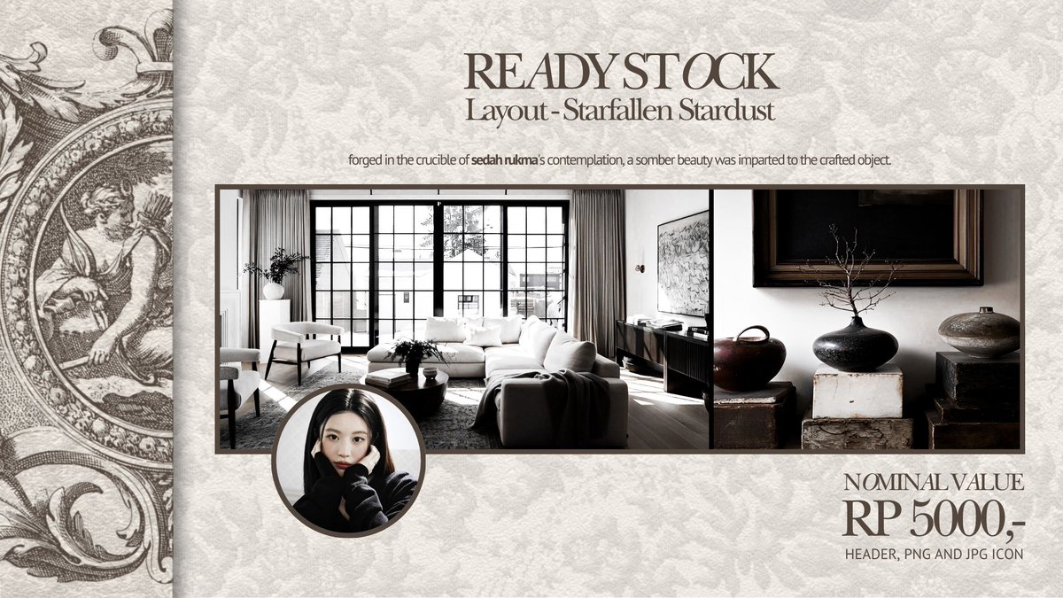 sedahrukma's tweet image. Help rt/repost? Thank you!

Ready-to-go 6 layout - Go Younjung priced at RP 5,000,-/each includes png and jpg icon. Don’t hesitate to knock my dm if you’re interested.

#zonauang #zonajajan