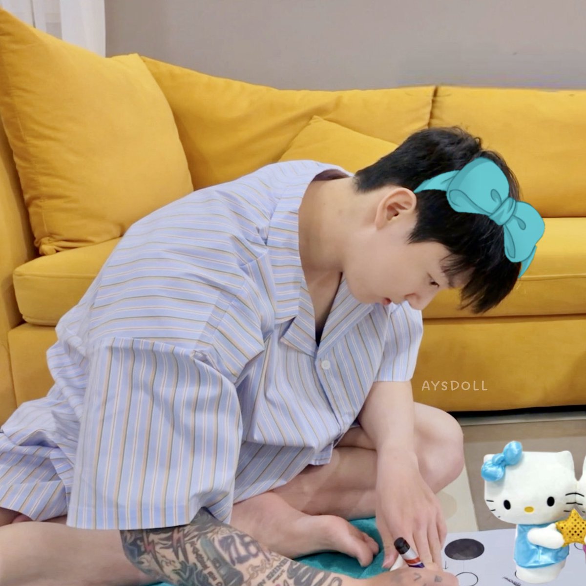 linlaixx's tweet image. Tiap dia pake piama tuh kenapa lucuuuuu banget kaya wangi badan natural trus harum lembut gitu😫