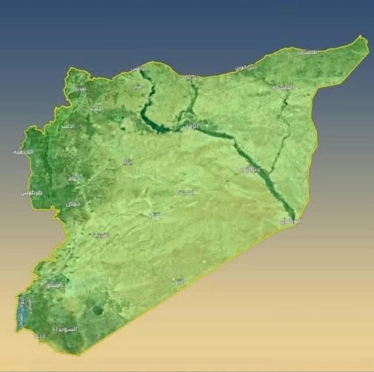 Duyumlarıma göre yeni Suriye haritası böyle oldu. Bu iş bitti. Türkiye ve Suriye’ye hayırlı olsun inşallah.
