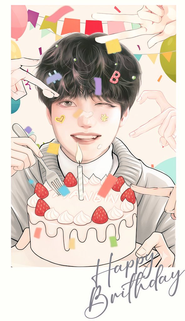 Hatitami's tweet image. Nhân ngày đặc biệt, chúc cho thế giới trong mắt em sẽ không bao giờ thay đổi. Sự dịu dàng của em đều sẽ được đền đáp.
#HANBIN_TEMPEST 
#HAPPY_HANBIN_DAY