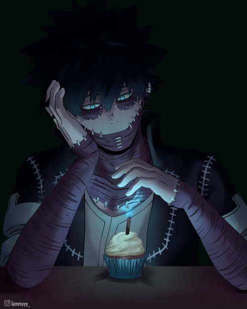 Today is Dabi's birthday... How is he spending It...? alone... Its not like he cares much about It ... Nothing to celebrate with no one to celebrate with