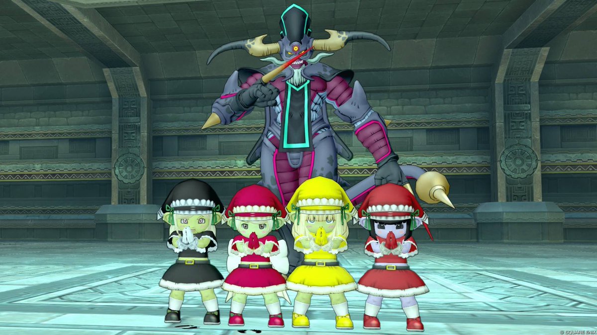 身代わりコイン入れたら余裕で 倒せるのに、大丈夫そうだと 身代わりコイン入れずに行くと 本気で滅ぼしに来るフォロボス💦 1回全滅した(꒪ཫ꒪;  )ｸﾞｴｪ おごりありがとーん︎💕︎ #DQ10