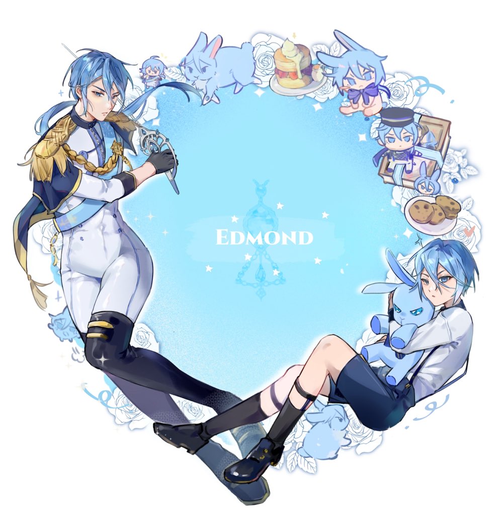 幸福是小兔圈🥺💙
 #NUcarnival #新世界狂歡 #NUカーニバル
#艾德蒙特 #エドモンド