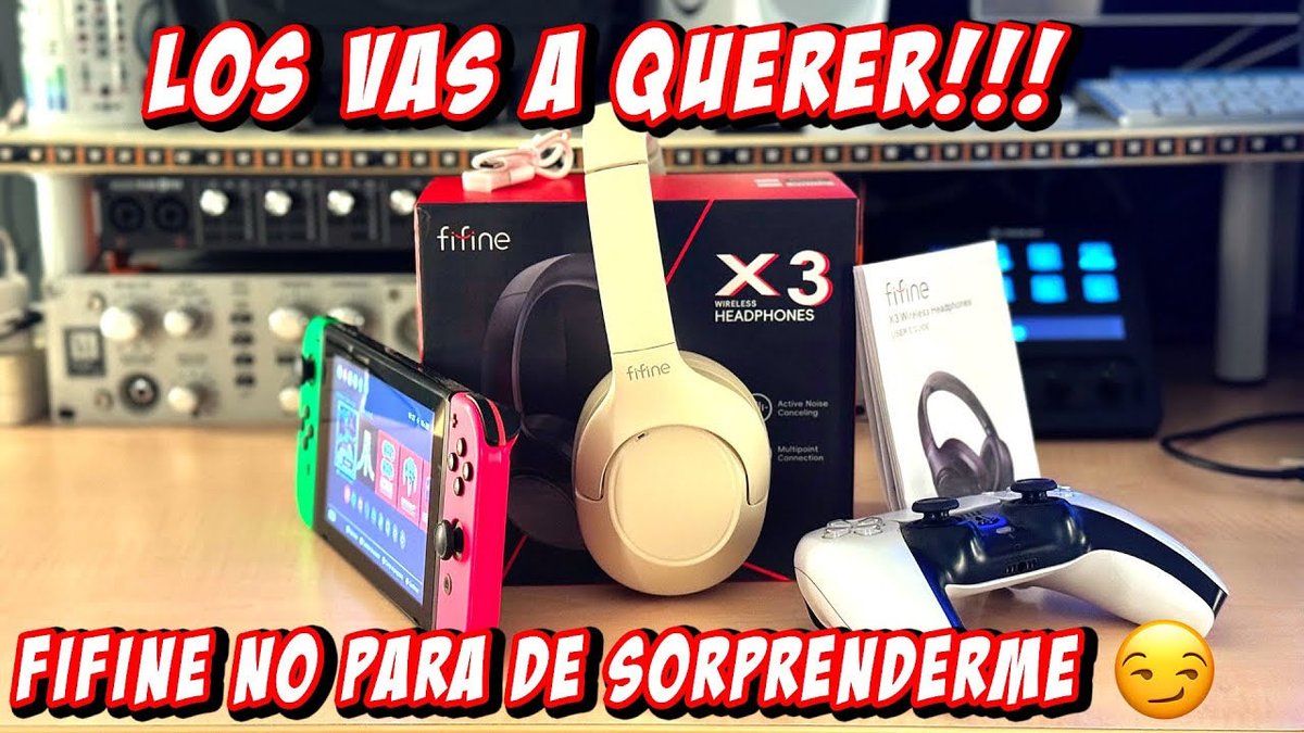 FIFINE X3 LOS AURICULARES INALAMBRICOS QUE VAS A QUERER 😏 (PRUEBAS Y REV... youtu.be/cYTJ6FN4Xcg?si…