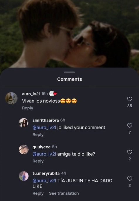 porqueTTarg's tweet image. "Like"

Por el "me gusta" que dejó Justin Bieber en la publicación de una fan.