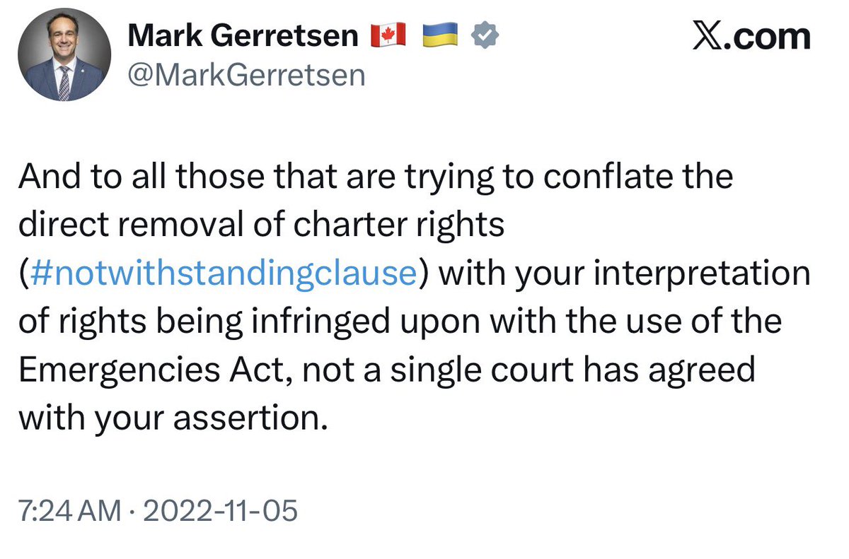 This post, by the Minister of Morons, aged like gas station sushi.