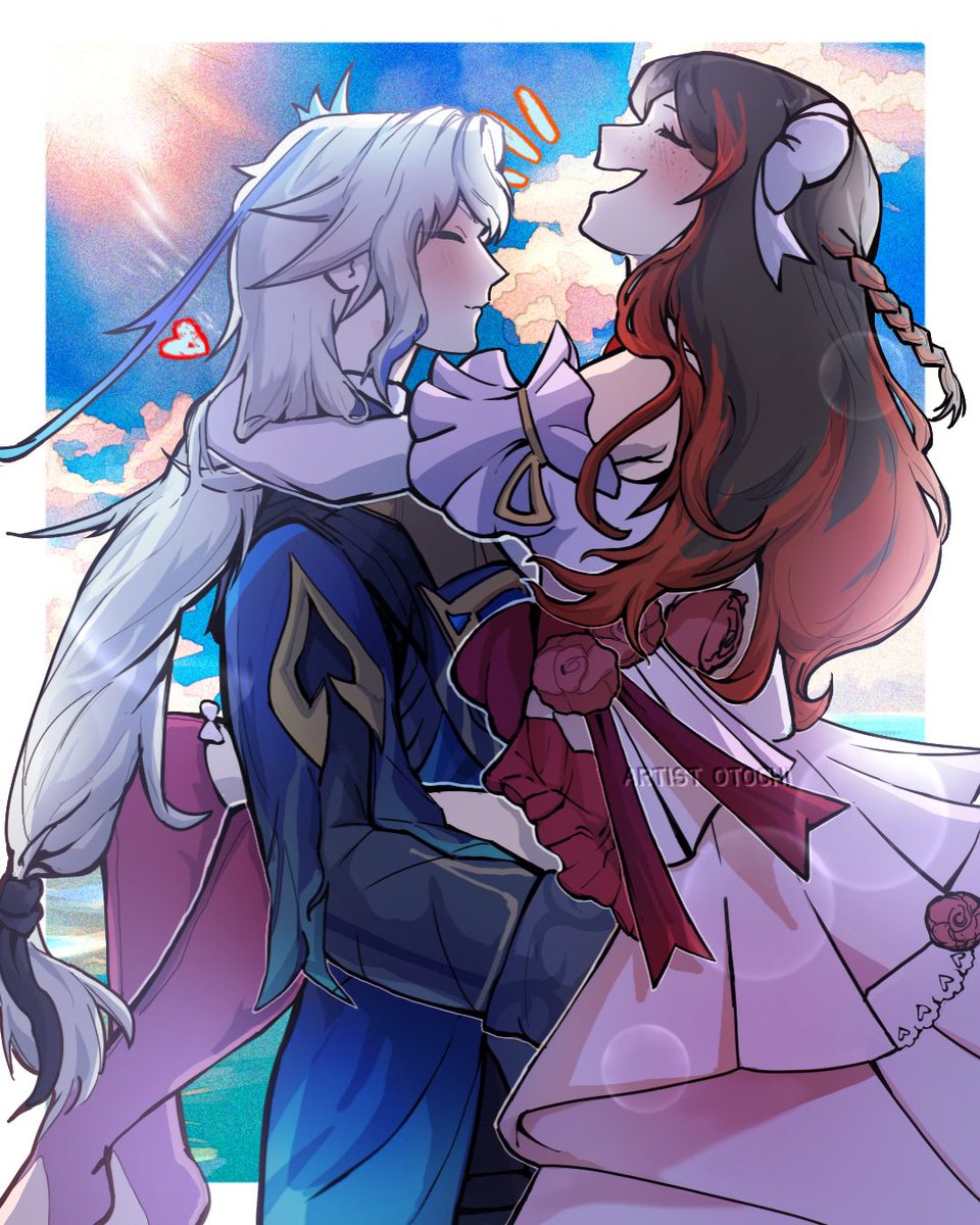 bathtubshipping's tweet image. ੈ𑁍༘⋆
       °❀⋆.ೃ࿔*:･ {💜8️⃣5️⃣0️⃣💙}⋆.˚  ☼⋆𓇼｡𖦹˙༄.°
•
{i don't need my feet in the sand cause when your body's up in my hands i get vacation eyes and you're looking summertime fine}
•
happy sunshower sunday~! 🌦️
•
🎨: otochi #yumetwt #riakotwt #genshinyume #sunshower