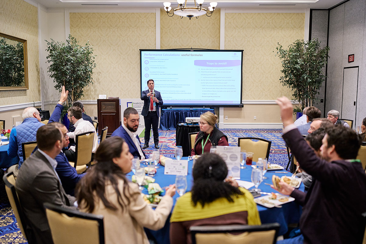 Please join us at the next Emerging Talent Academy (ETA) workshop, coming up March 10th and 11th at the Corporate Funds &amp; Insurance Roundatable conference, hosted by <a href="/iimag/">Institutional Investor</a> in Washington, D.C.

Participants will gain hands-on experience through case studies and interactive