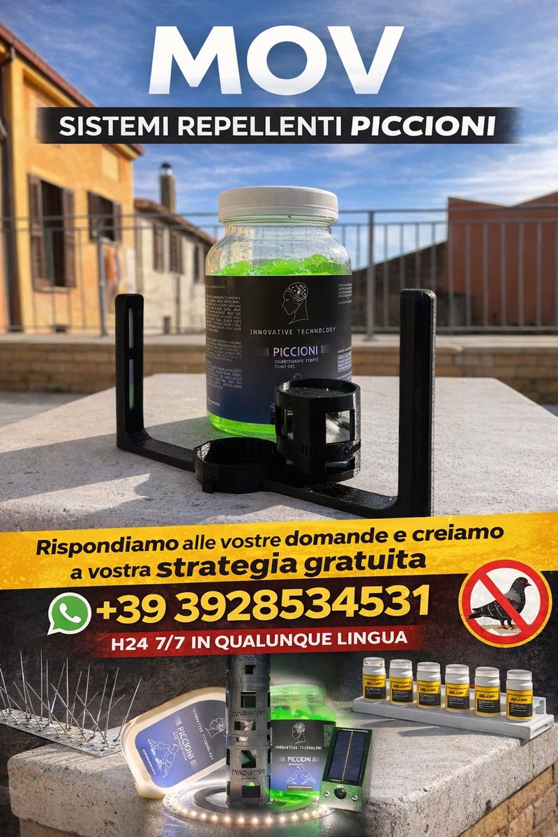 falcong_'s tweet image. Prova il nostro IA agent al +393928534531 watsapp!

innovativetechnologysrl.it
protodynamics.it

Innovative technology - Unit.Link

Per preventivi e risposte veloci scrivi tramite watapp al +393928534531

#InnovativeTechnology #MOV #SistemaMOV