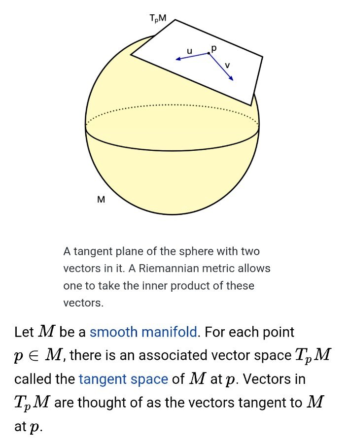 probnstat's tweet image. Riemannian manifolds provide a geometric framework for studying curved spaces where distances, angles, and gradients are well defined, extending linear algebra and calculus beyond Euclidean settings. In probability, they arise naturally in the study of diffusion processes,…