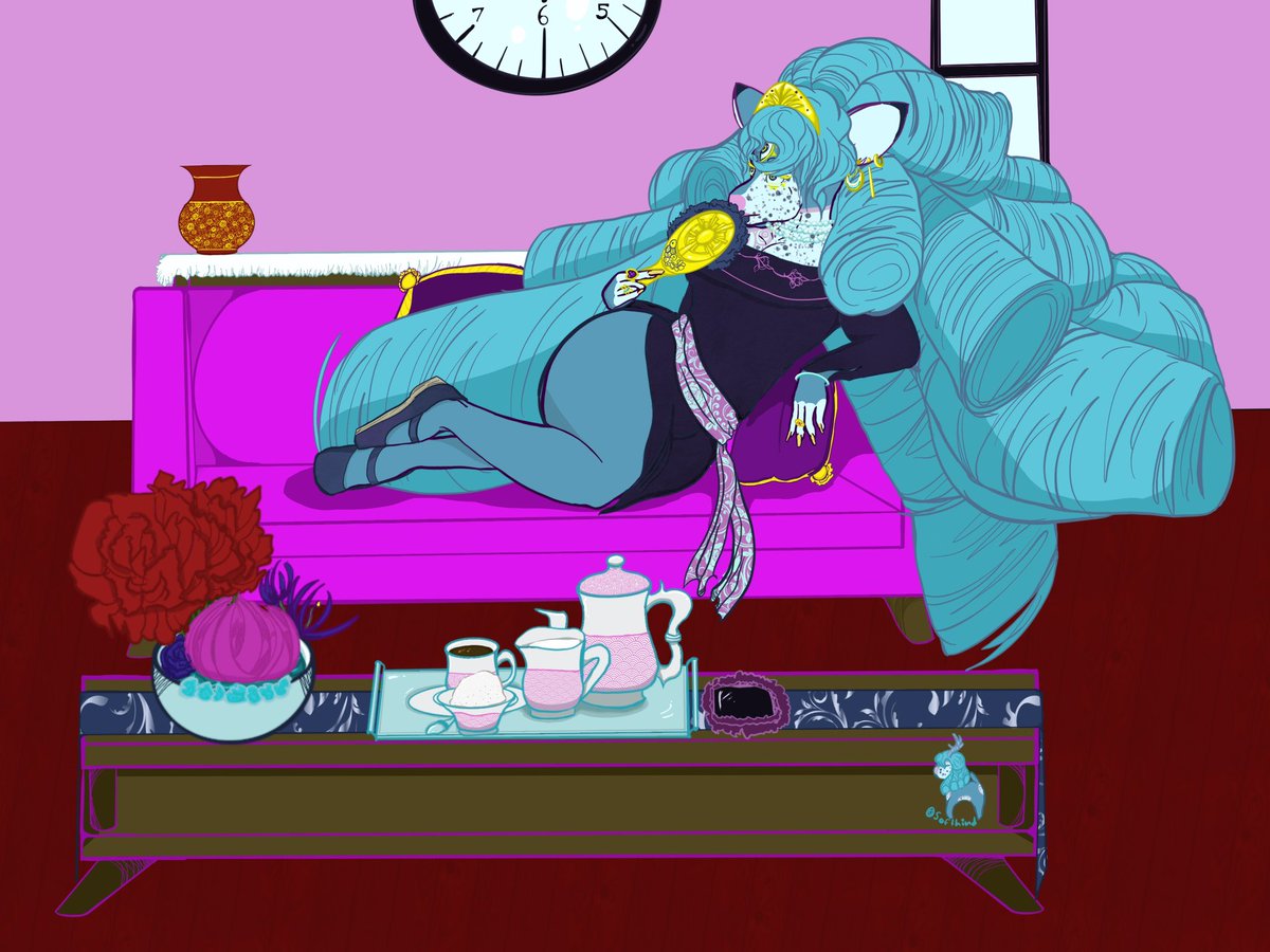 Quincy Lunarias Softhind (comms open) tweet media